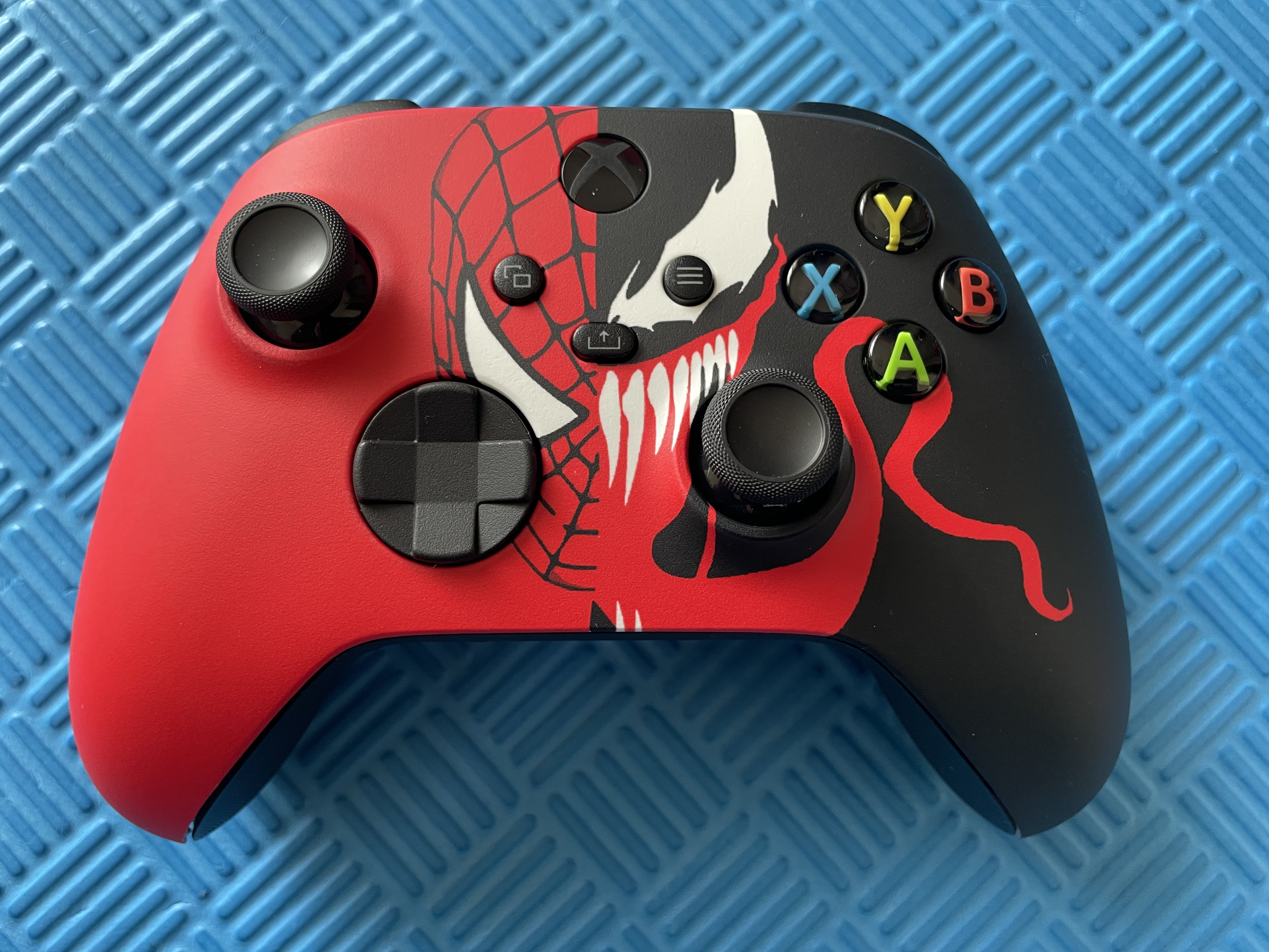 Spider vs Symbiote Custom XBox Controller Wireless Compatible with XBox One/XBox Series X/S